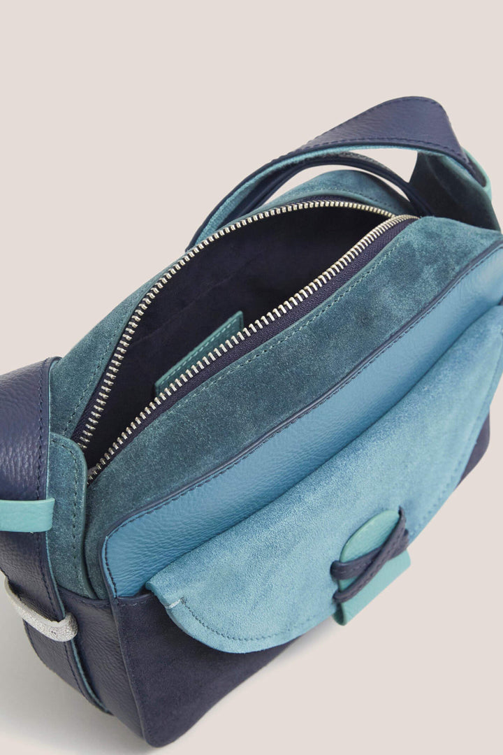 White Stuff 439447 Lola Navy Multi Camera Bag  - Shirley Allum Boutique