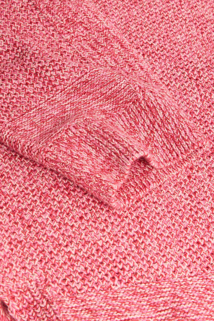 White Stuff 440295 Northbank Pink Multi Wide Neck Jumper - Shirley Allum Boutique
