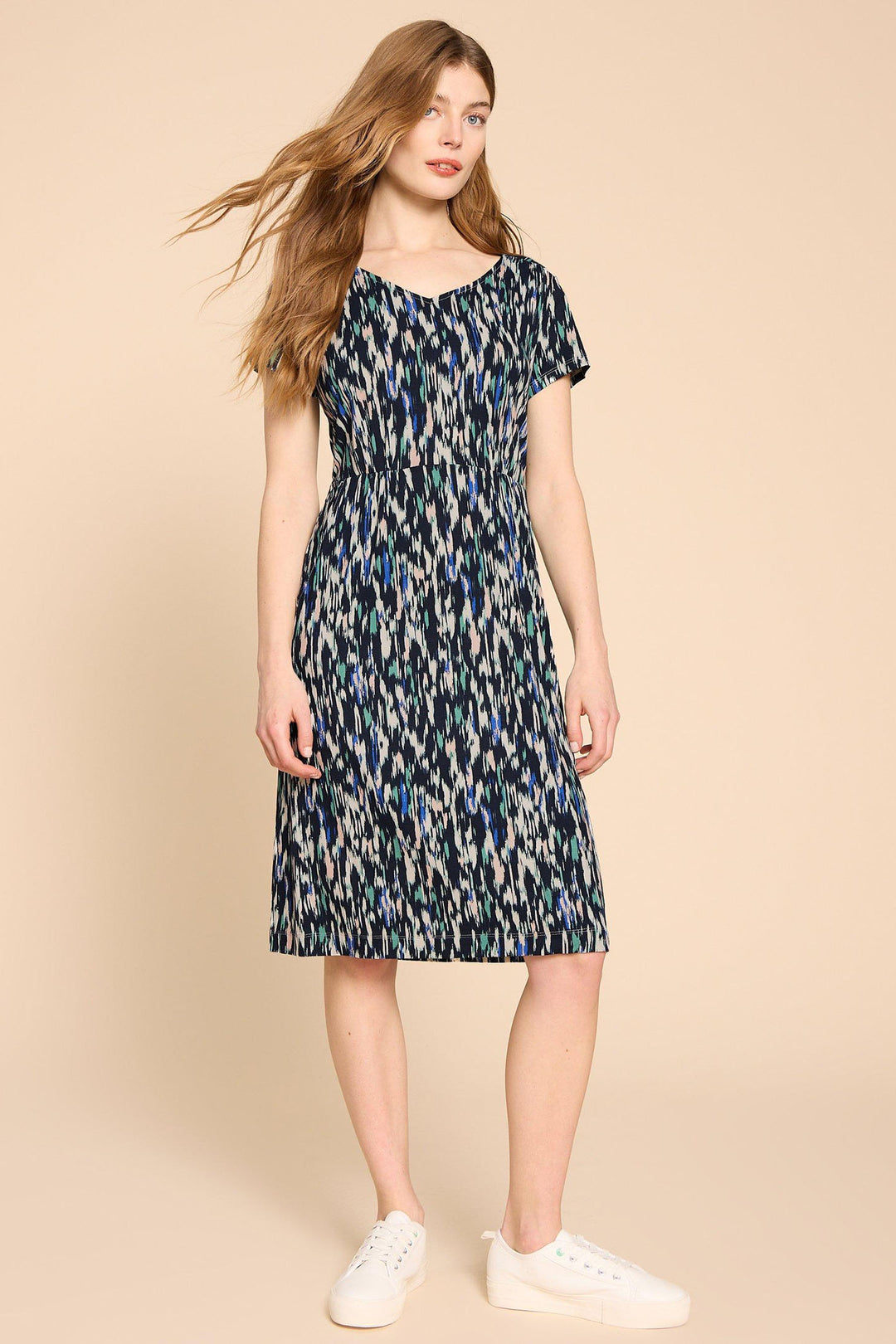 White Stuff 440474 Tallie Ecovero Navy Multi Jersey Dress Shirley Allum Boutique White Stuff 440474 Tallie Ecovero Navy Multi Jersey Dress Shirley Allum Boutique