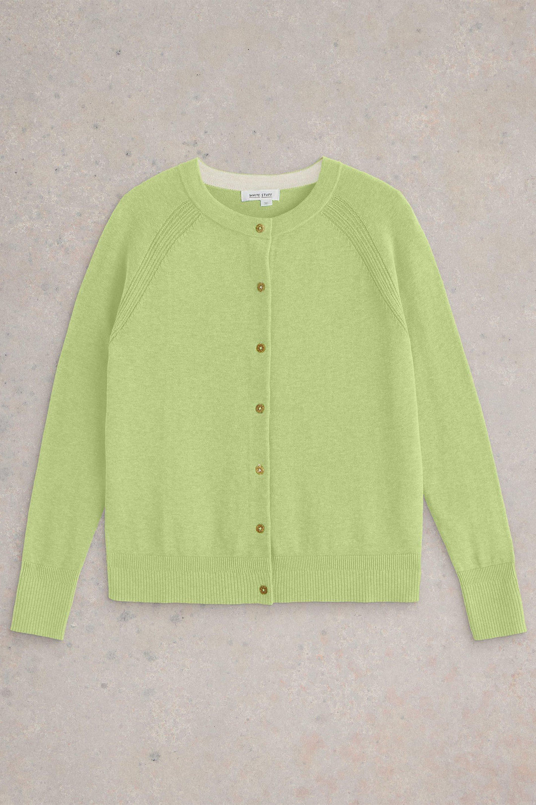 White Stuff Cardigan Lulu Bright Yellow 443041 - Shirley Allum Boutique