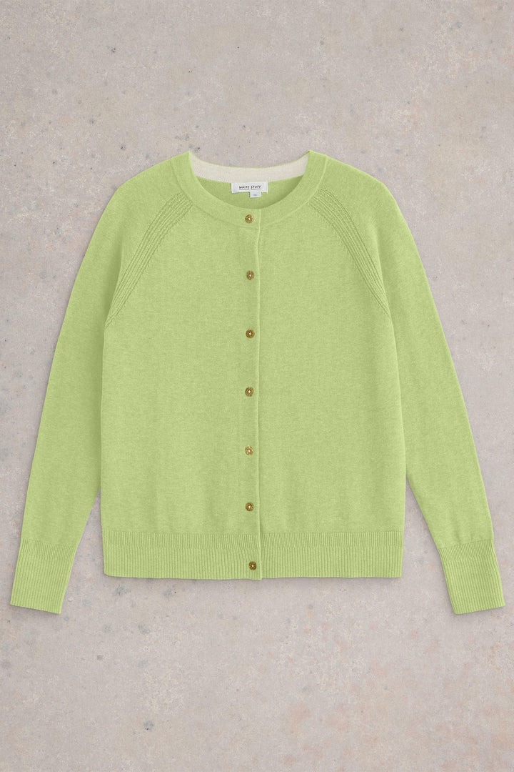 White Stuff Cardigan Lulu Bright Yellow 443041 - Shirley Allum Boutique