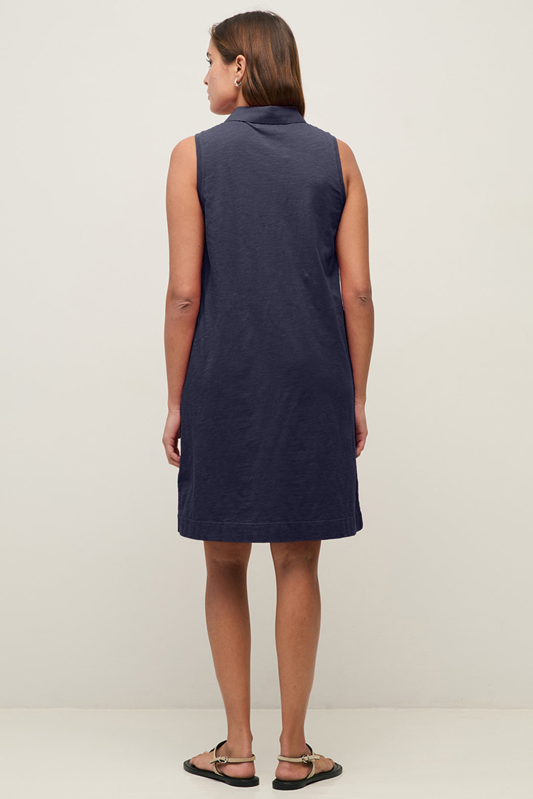 Yerse 44019 Navy Organic Cotton Dress