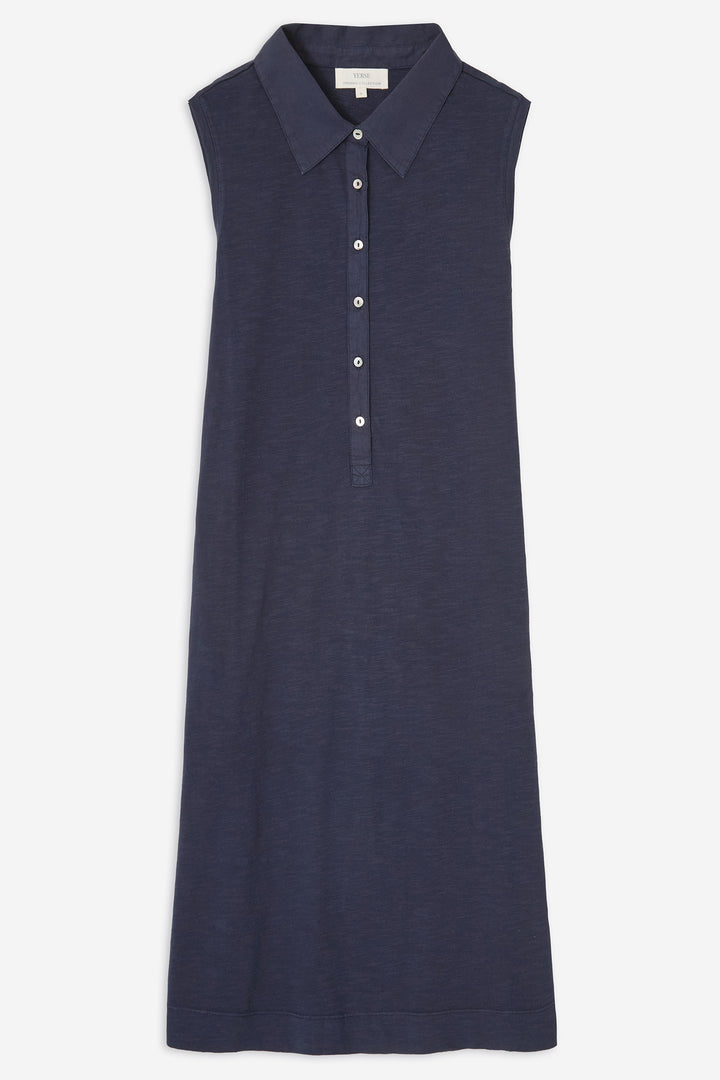 Yerse 44019 Navy Organic Cotton Dress