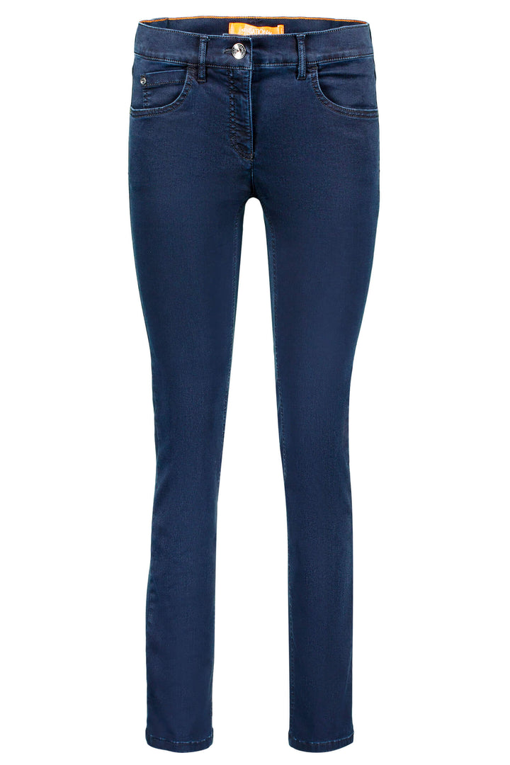Zerres Twigy 4005-560 06 Blue Slim Fit Super Stretch Jeans - Shirley Allum Boutique
