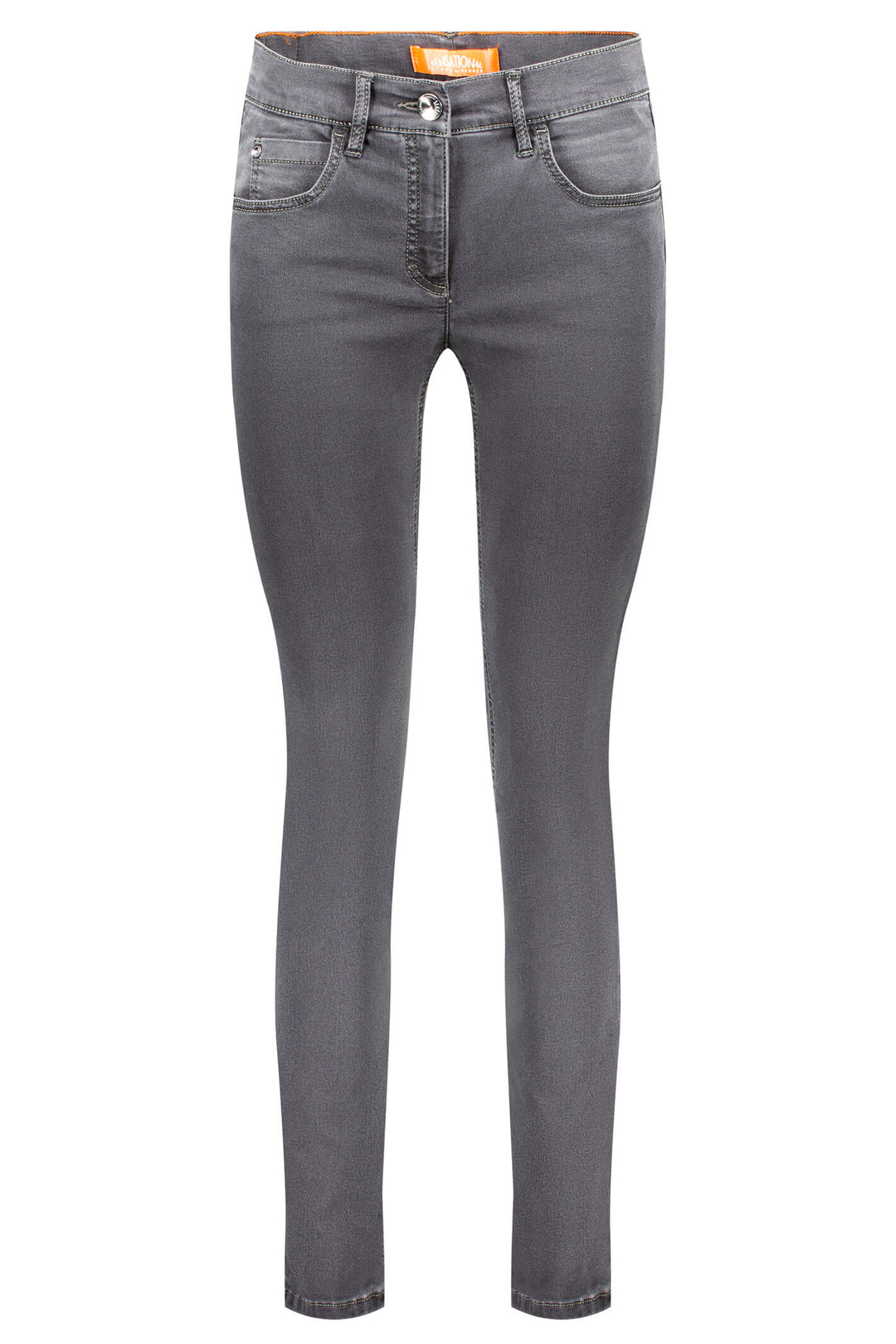 Zerres Twigy 4005-560 98 Grey Slim Fit Super Stretch Jeans - Shirley Allum Boutique