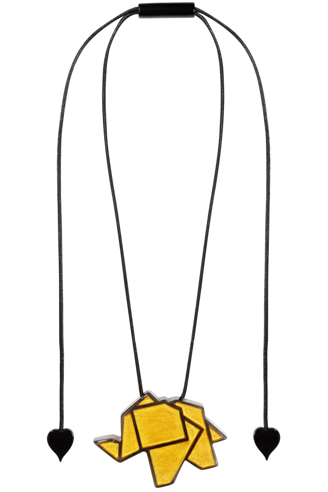 Zsiska Origami Gold Pendant Necklace 9440201G00PQ00