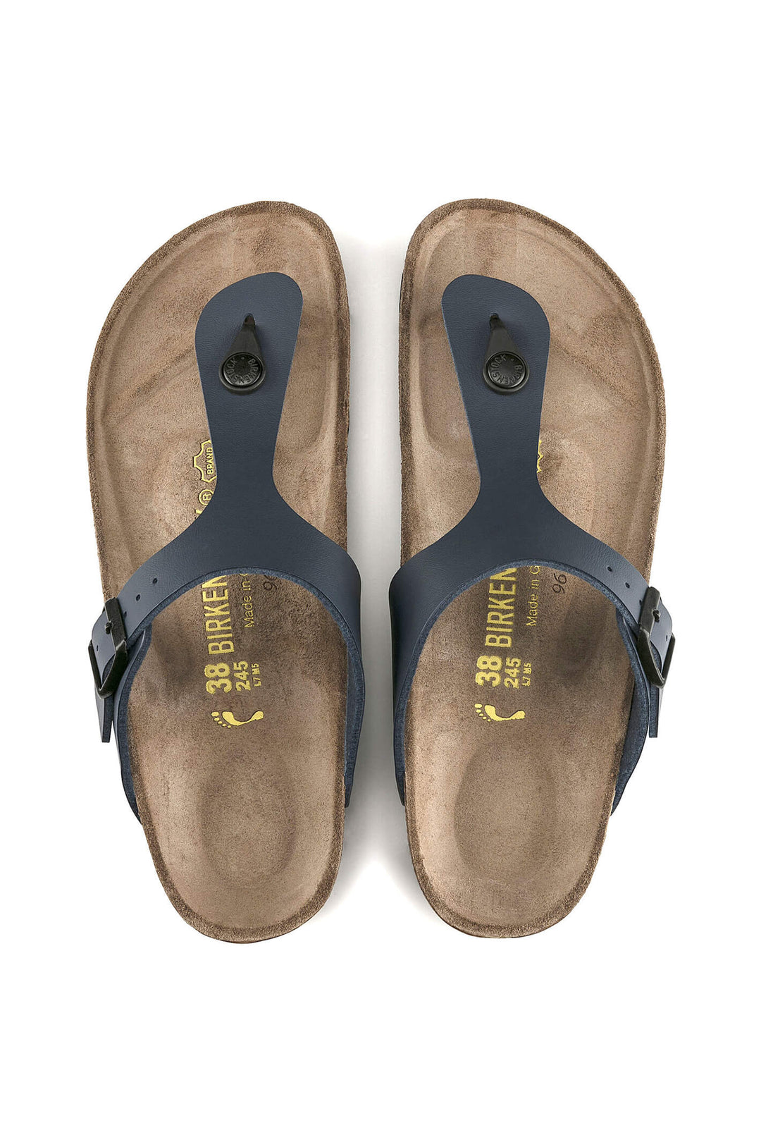 Birkenstock Gizeh 0143621 Navy Blue Regular Fit Sandal - Shirley Allum