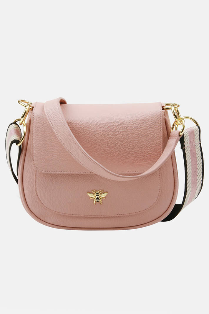 Alice Wheeler AW5684 Pink Ascot Saddle Bag - Shirley Allum Boutique