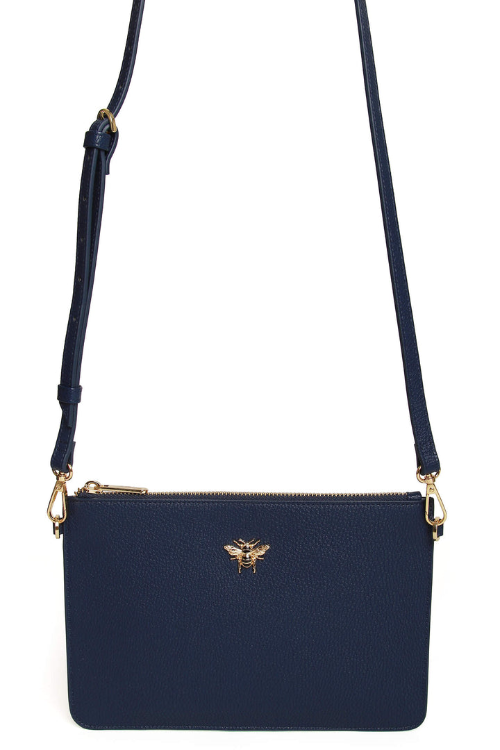Alice Wheeler AW5752 Navy Ealing PhoneCluch Pouch Bag - Shirley Allum Boutique