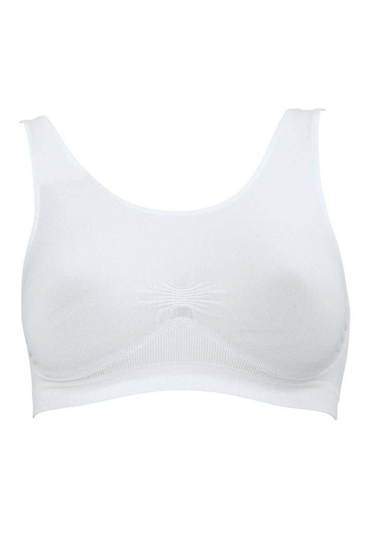 Anita 5100-006 White Seamless Maternity Bra Top - Shirley Allum Boutique