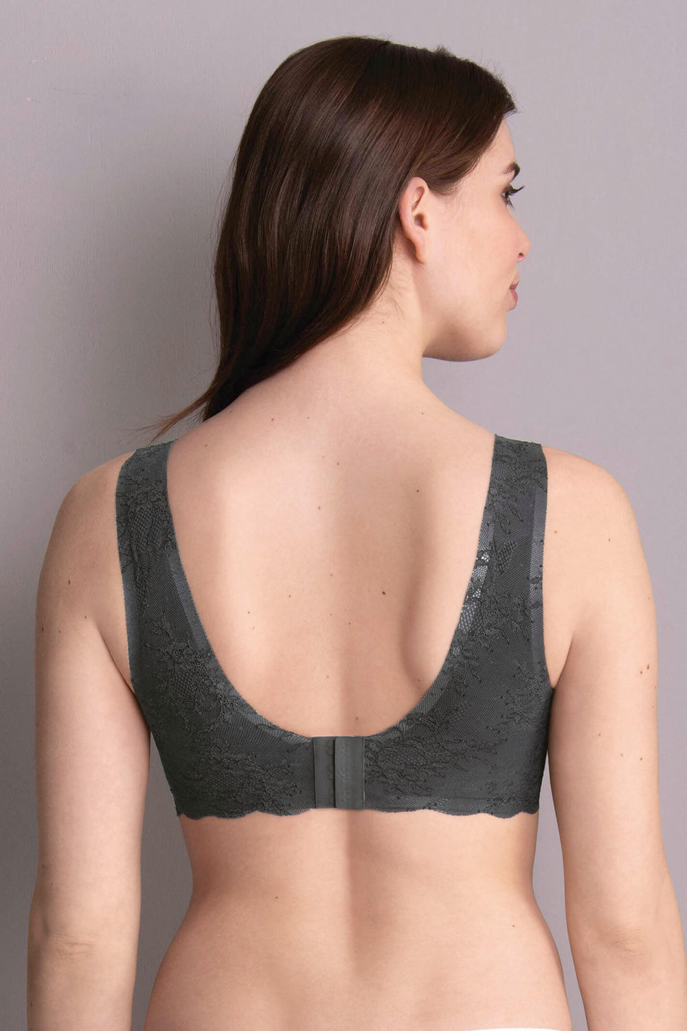 Anita 5400-408 Anthracite Grey Essential Lace Bralette - Shirley Allum Boutique