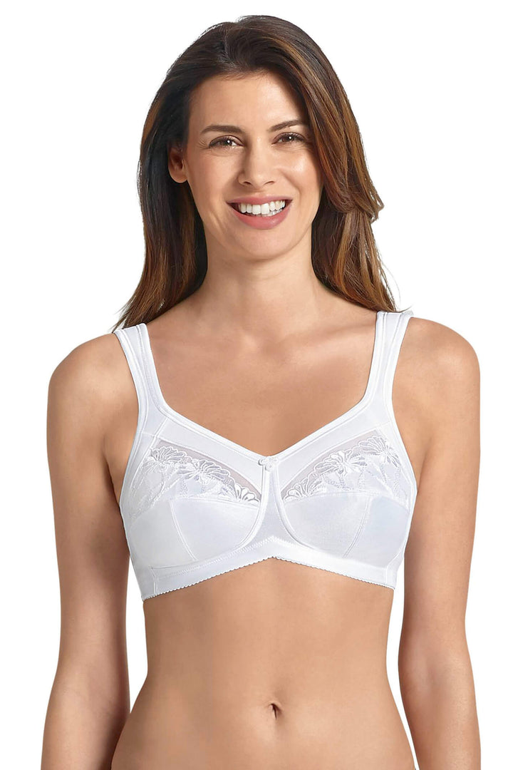 Anita Care 5349X 006 Safina White Wire-Free Mastectomy Bra - Shirley Allum