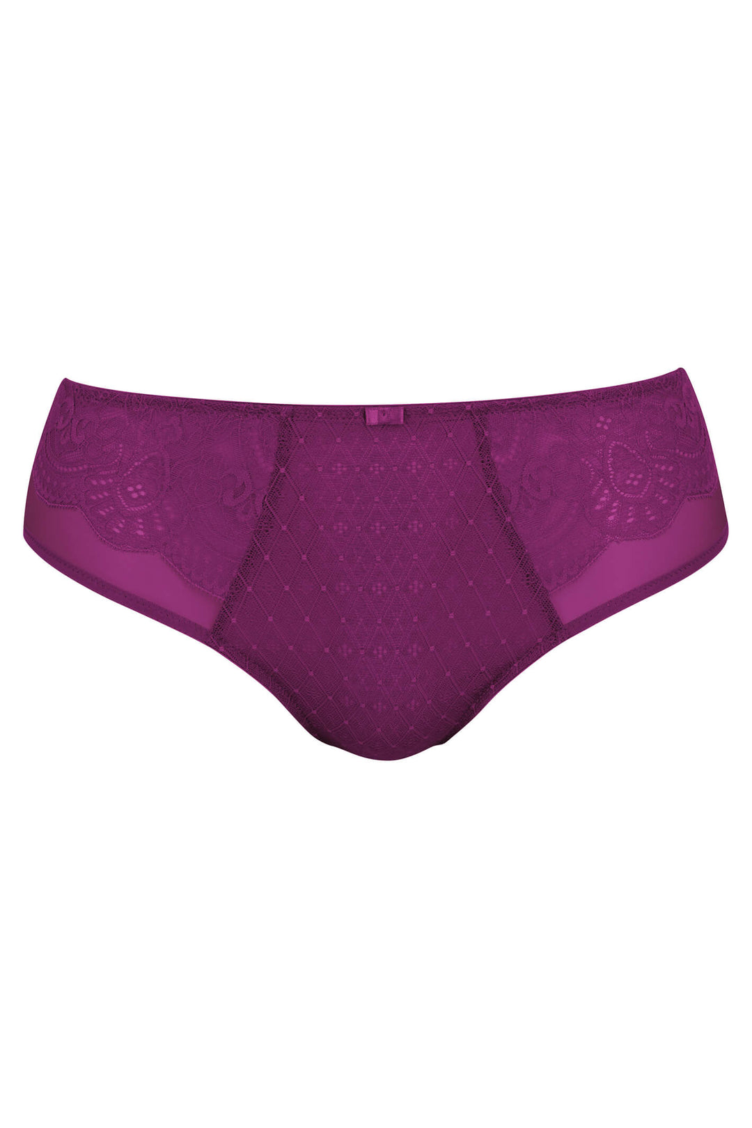 Anita Rosa Faia 1336 252 Selma Purple Wine High Waist Brief - Shirley Allum