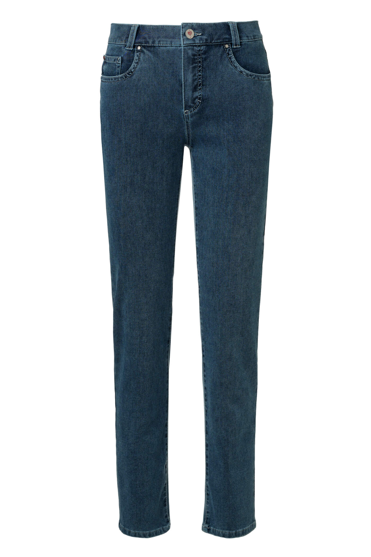 Anna Montana Angelika 1920 50 Dark Blue Slim Fit Jeans Shirley Allum