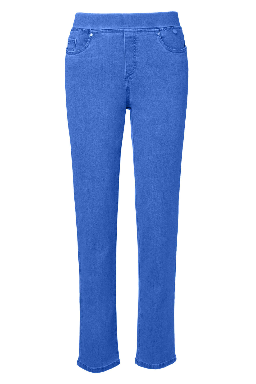 Anna Montana Angelika 1001 129 Karibik Blue Pull-On Jeans - Shirley Allum Boutique