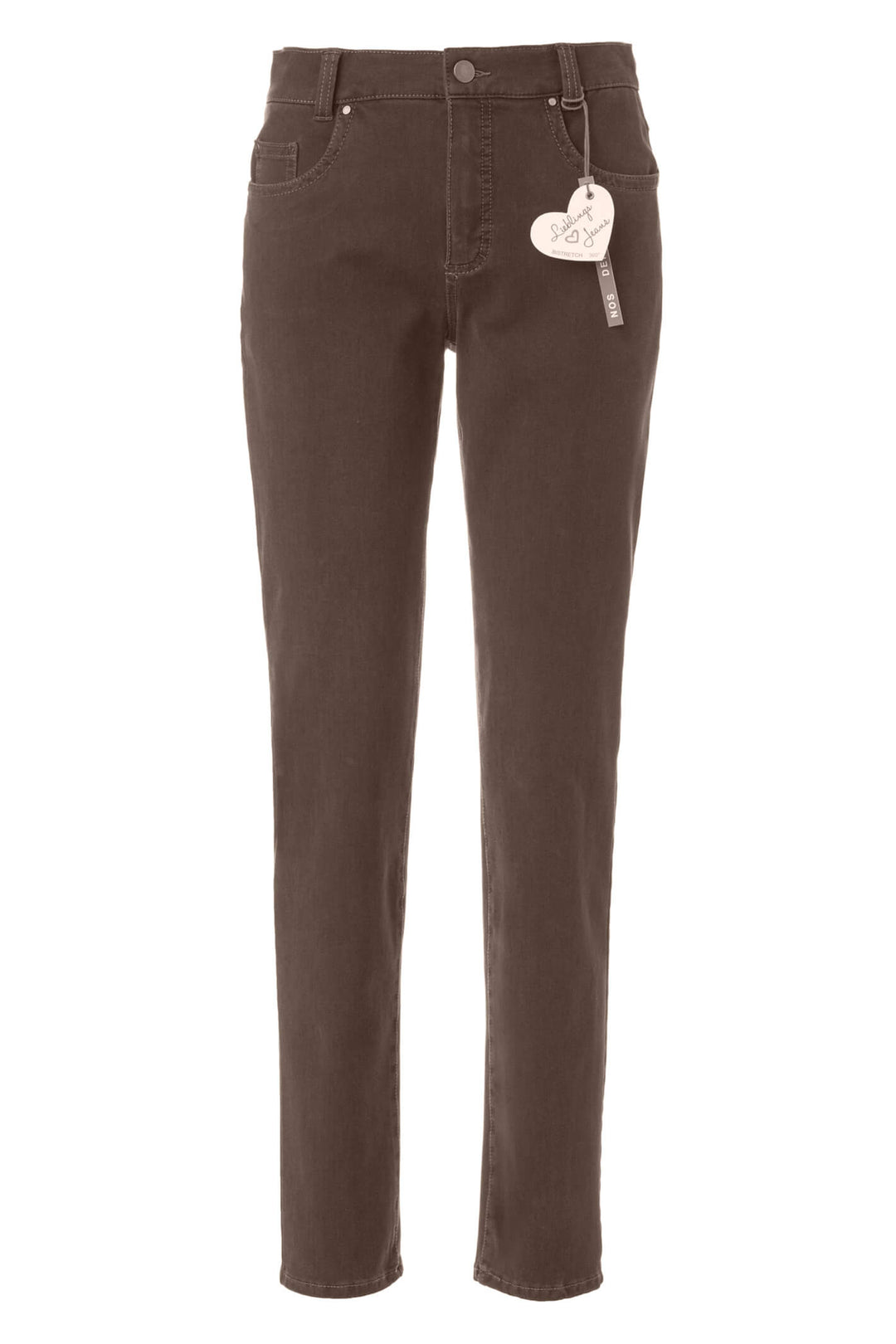 Anna Montana Angelika 1920 Beige 131 Slim Fit Jeans - Shirley Allum Boutique