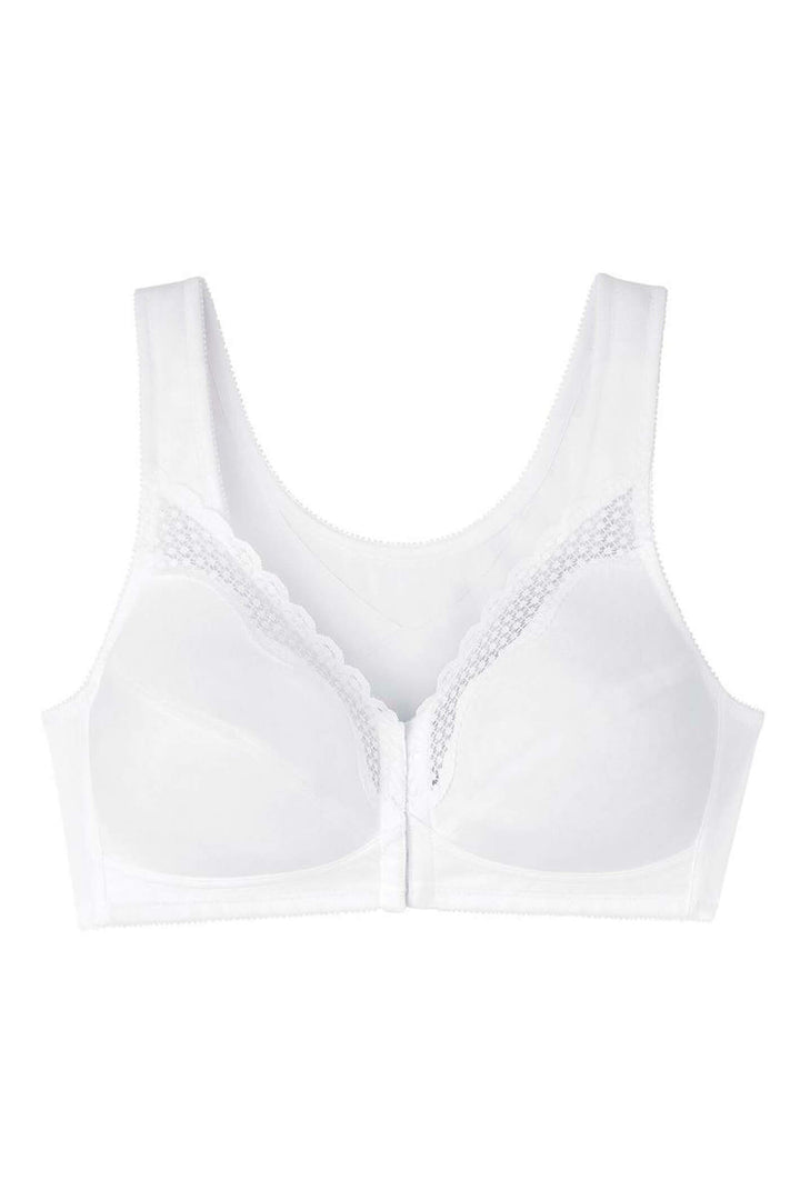 Bestform 531 White Posture Control Front Fastening Bra - Shirley Allum Boutique