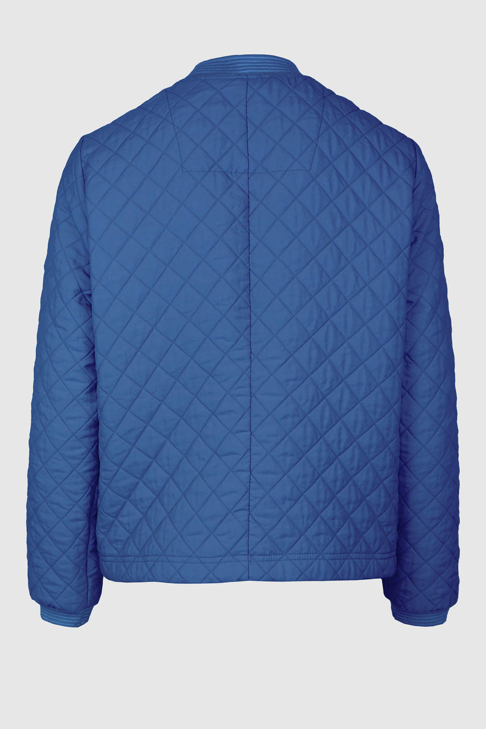 Bianca 84001 Abby Blue Star Short Padded Zip Front Jacket - Shirley Allum Boutique