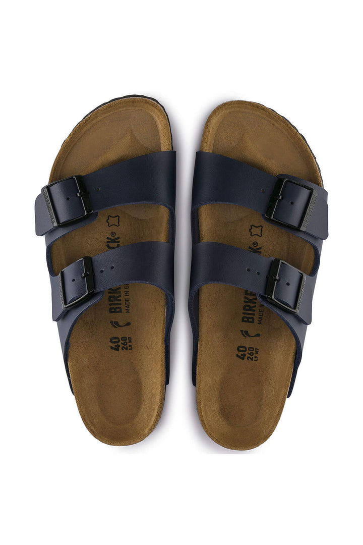 Birkenstock Arizona 0051753 Navy Blue Narrow Fit Sandal - Shirley Allum