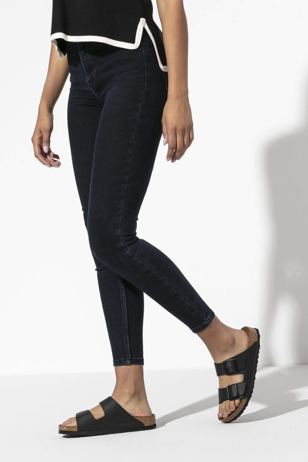 Birkenstock Arizona 0051793 Black Narrow Fit Sandal - Shirley Allum