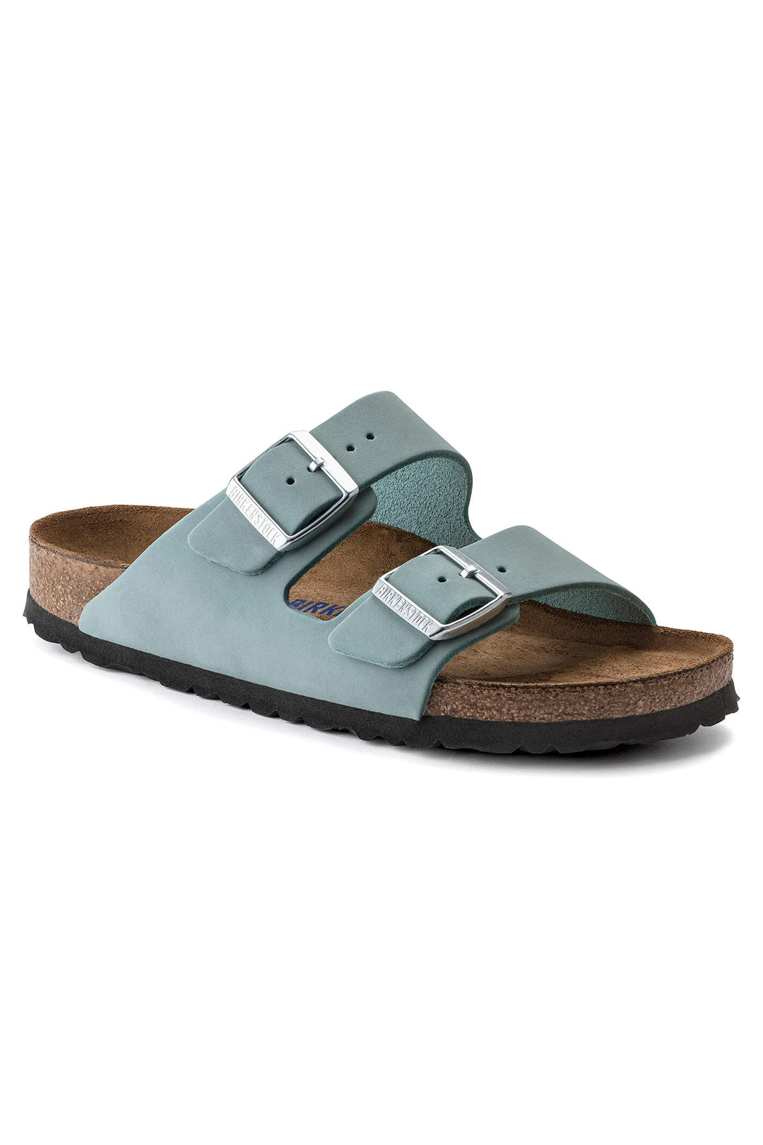 Birkenstock Arizona 1021446 Faded Aqua SFB Narrow Fit Sandal - Shirley Allum Boutique