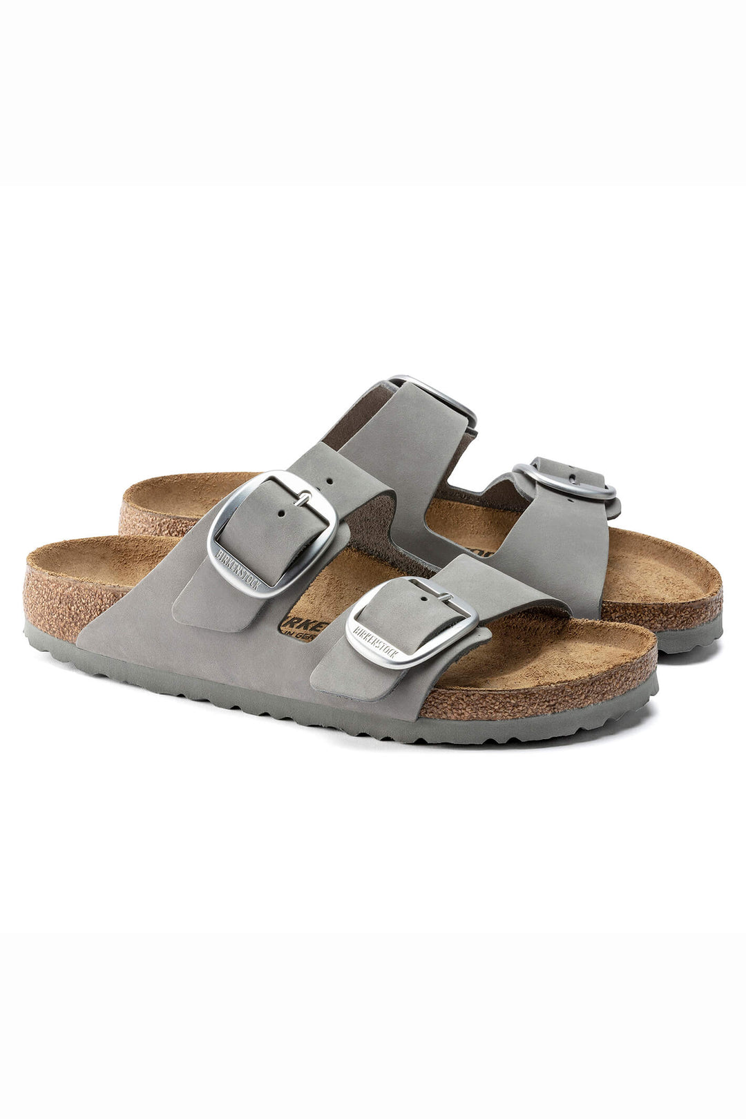 Birkenstock Arizona 1022154 Nubuck Dove Grey Sandal - Shirley Allum Boutique