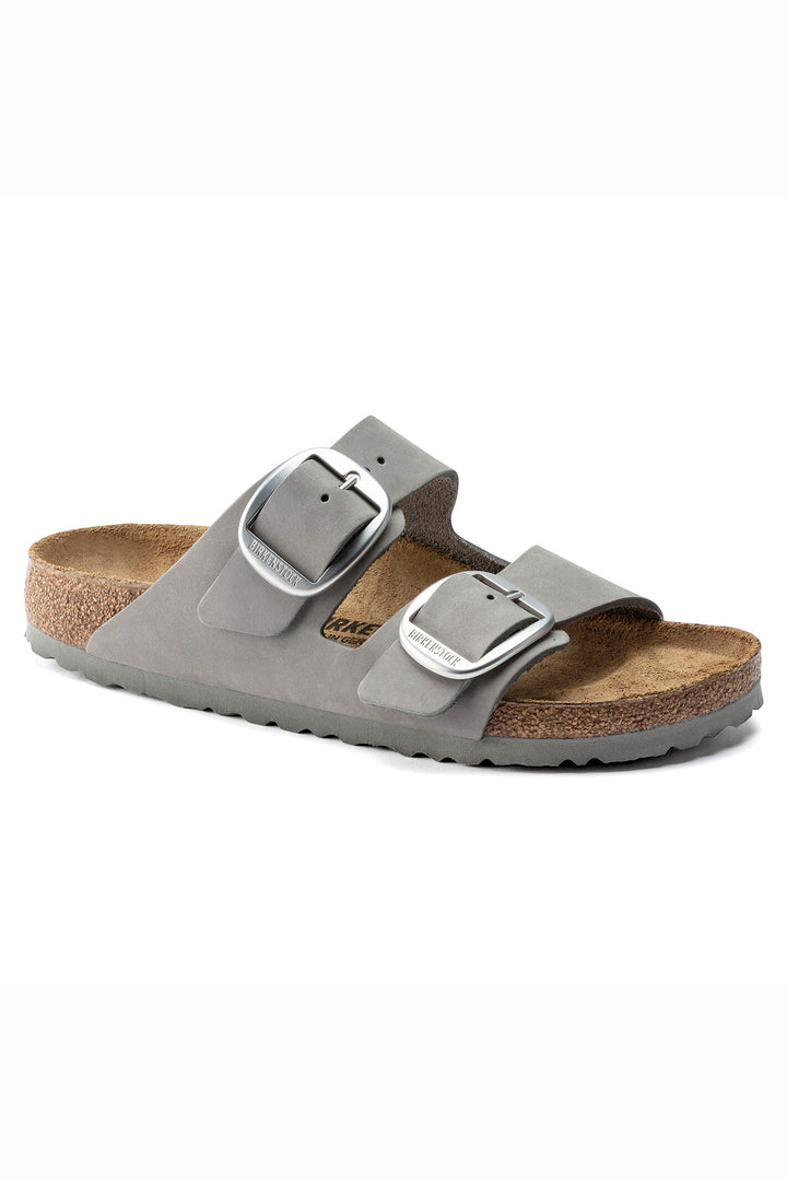 Birkenstock Arizona 1022154 Nubuck Dove Grey Sandal - Shirley Allum Boutique