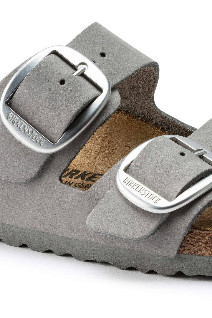 Birkenstock Arizona 1022154 Nubuck Dove Grey Sandal - Shirley Allum Boutique