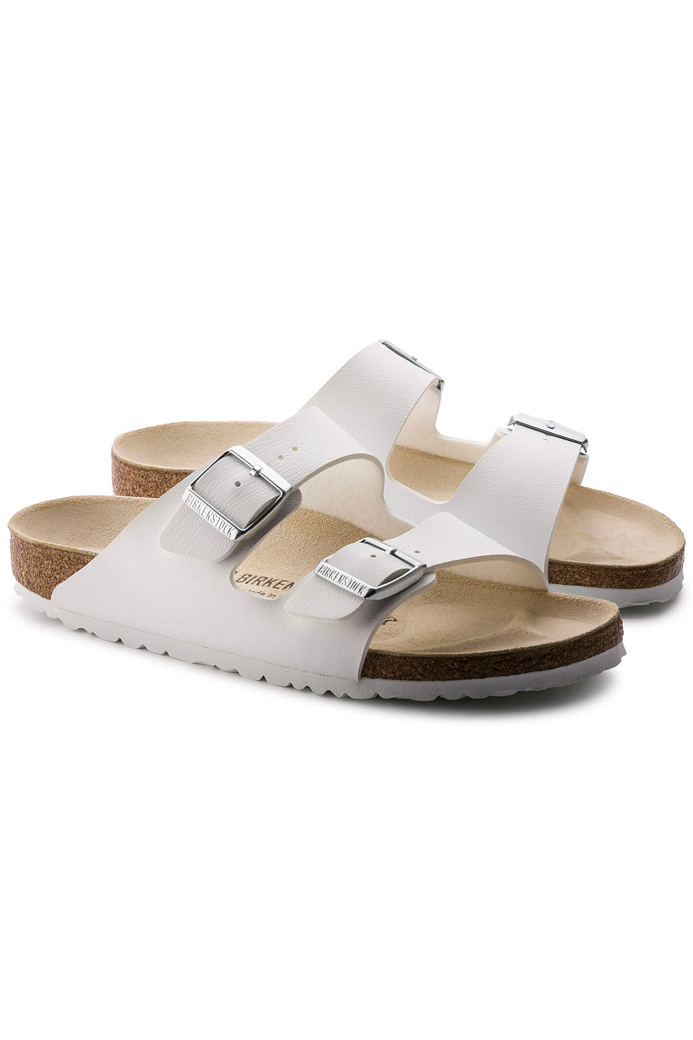 Birkenstock Arizona Sandal White Narrow Fit 0051733 – Shirley