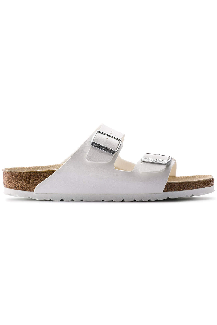Birkenstock Arizona 51733 White Narrow Fit Sandal - Shirley Allum Boutique