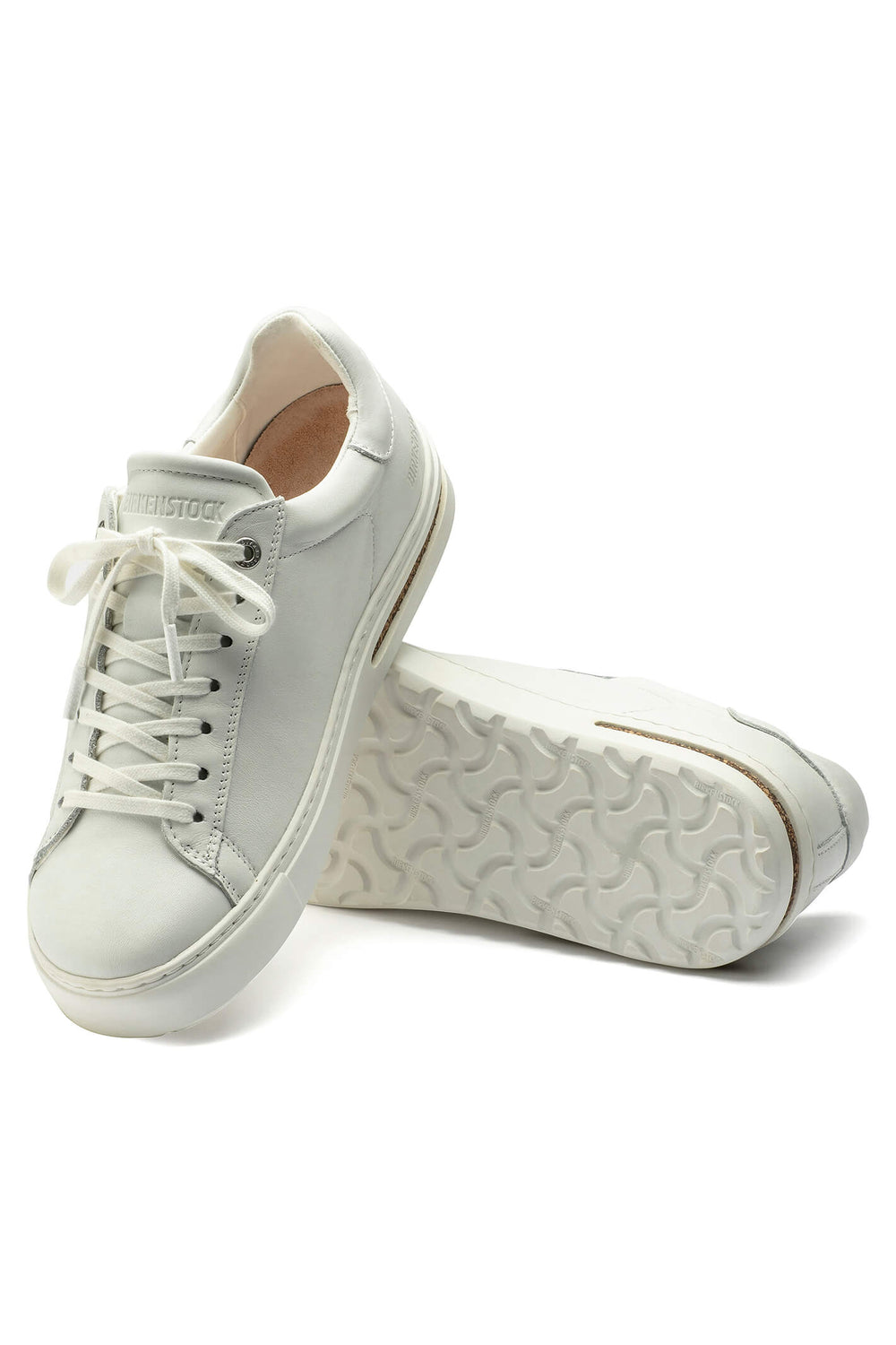 Birkenstock Bend Low 1017723 Leather White Trainer - Shirley Allum Boutique