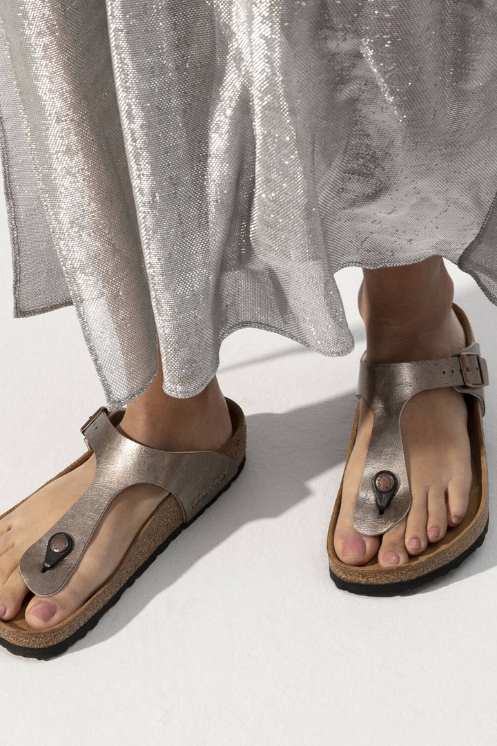 Birkenstock Gizeh 1016144 Graceful Taupe Regular Fit Sandal - Shirley Allum