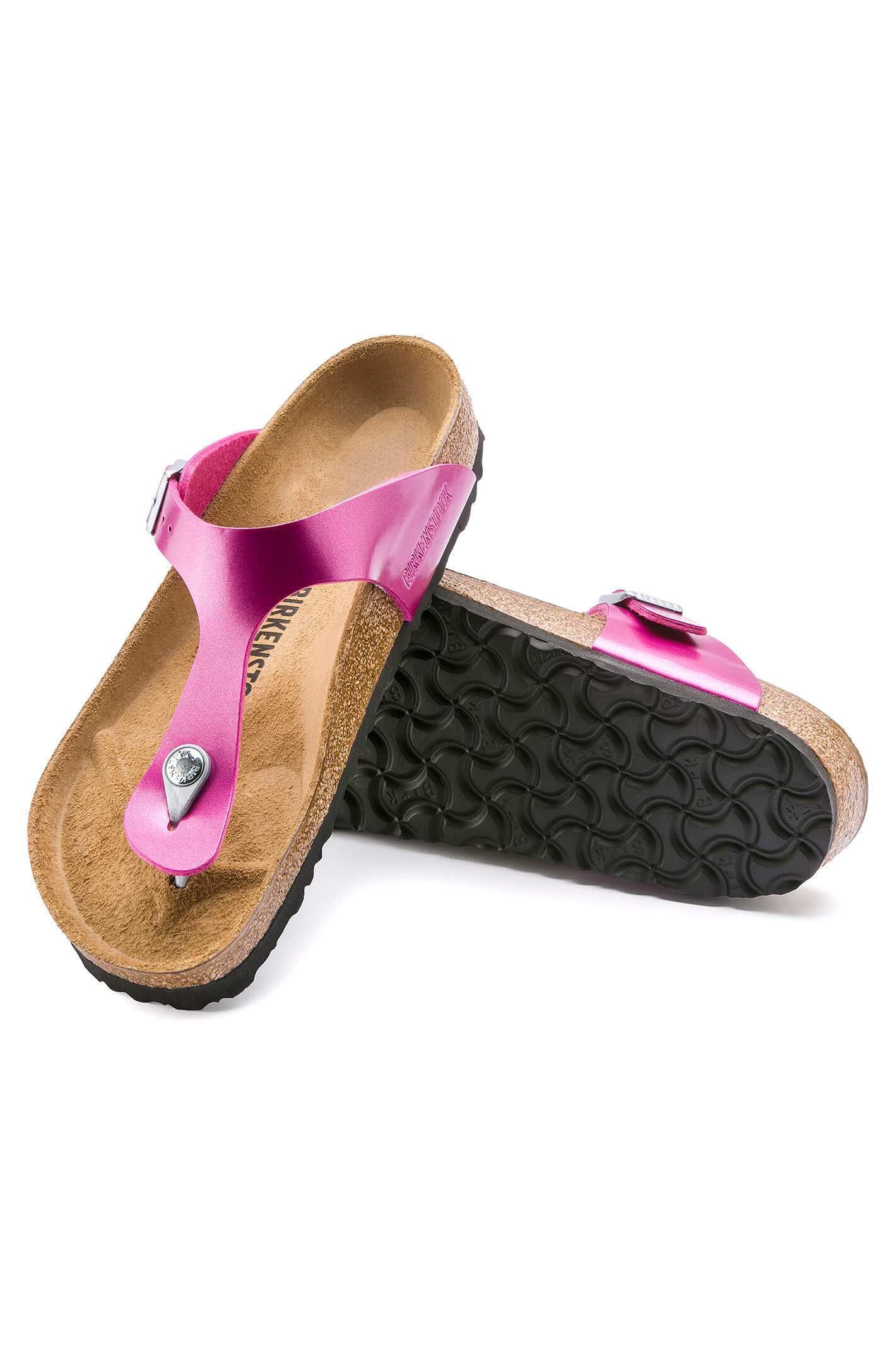 Birkenstock Gizeh BS 1012979 Electric Metallic Magenta Regular Fit San Shirley Allum Boutique