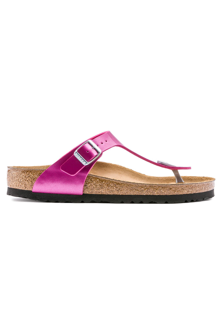 Birkenstock Gizeh BS 1012979 Electric Metallic Magenta Regular Fit Sandal - Shirley Allum Boutique