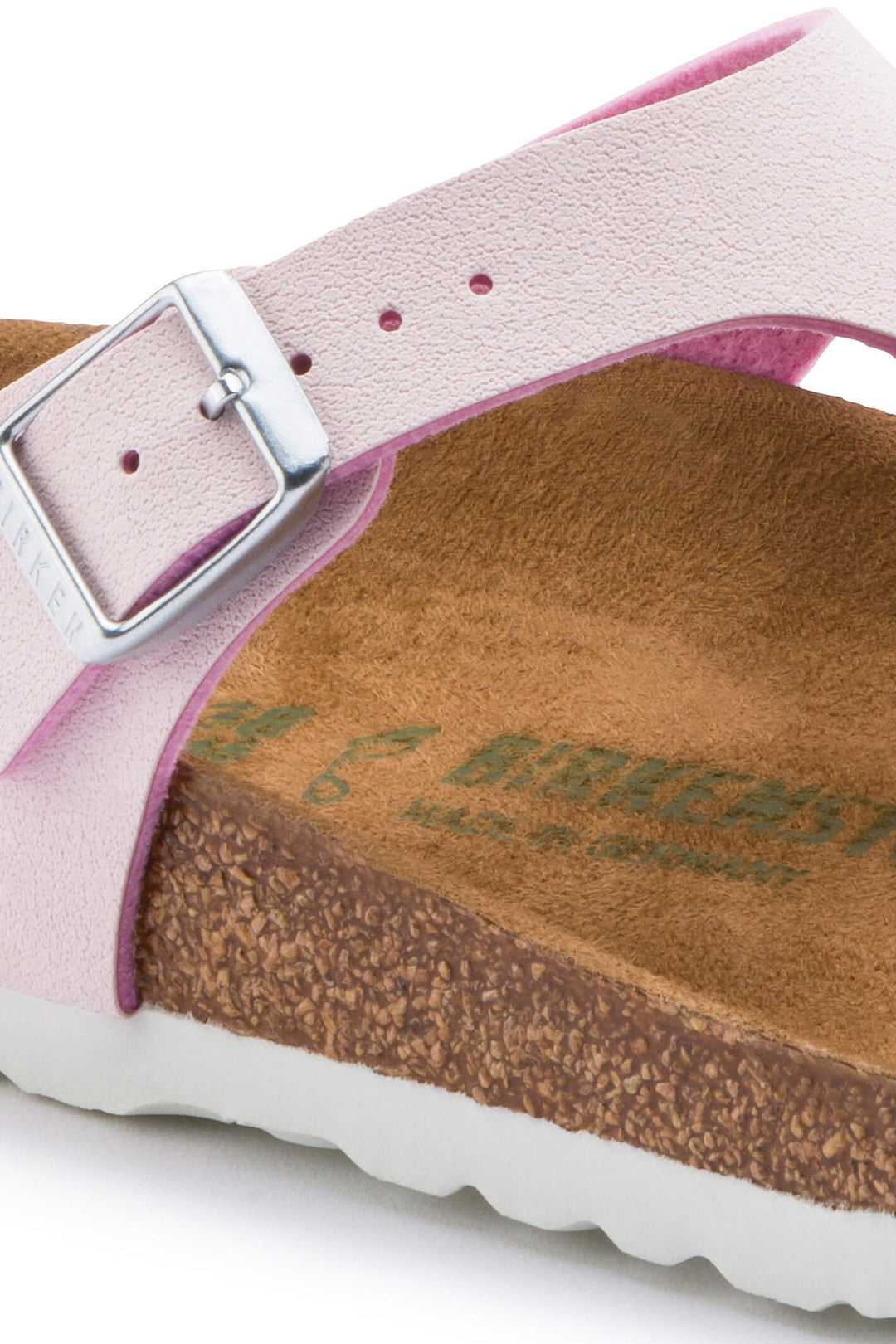 Birkenstock Gizeh BS 1016630 Brushed Rose Regular Fit Sandal - Shirley Allum Boutique