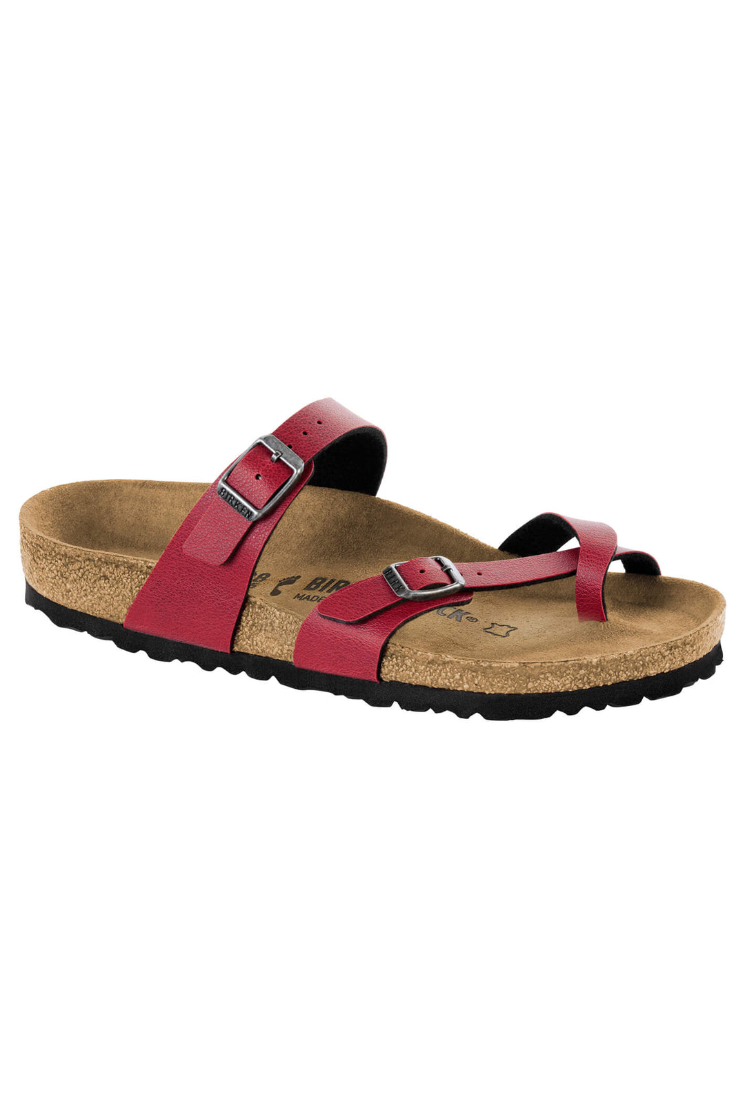 Birkenstock Mayari 1005021 Pull Up Bordeaux Regular Fit Sandal - Shirley Allum Boutique