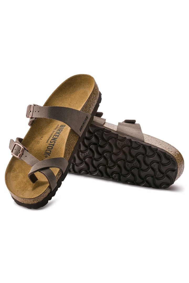 Birkenstock Mayari Nubuck 0071061 Mocha Regular Fit Sandal - Shirley Allum