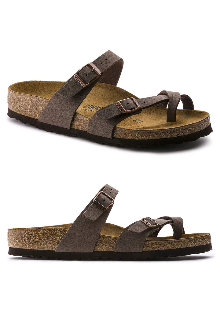 Birkenstock Mayari Nubuck 0071061 Mocha Regular Fit Sandal - Shirley Allum