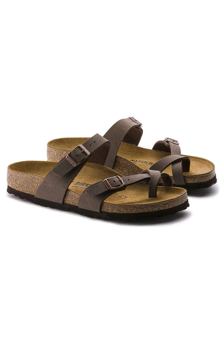 Birkenstock Mayari Nubuck 0071061 Mocha Regular Fit Sandal - Shirley Allum