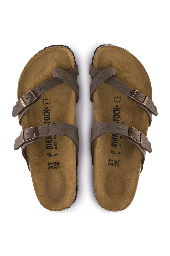Birkenstock Mayari Nubuck 0071061 Mocha Regular Fit Sandal - Shirley Allum