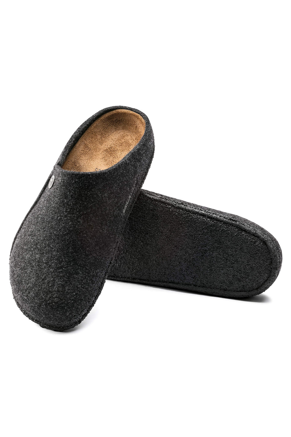 Birkenstock Zermatt Rivet 1014931 Anthracite Narrow Fit Slipper - Shirley Allum Boutique