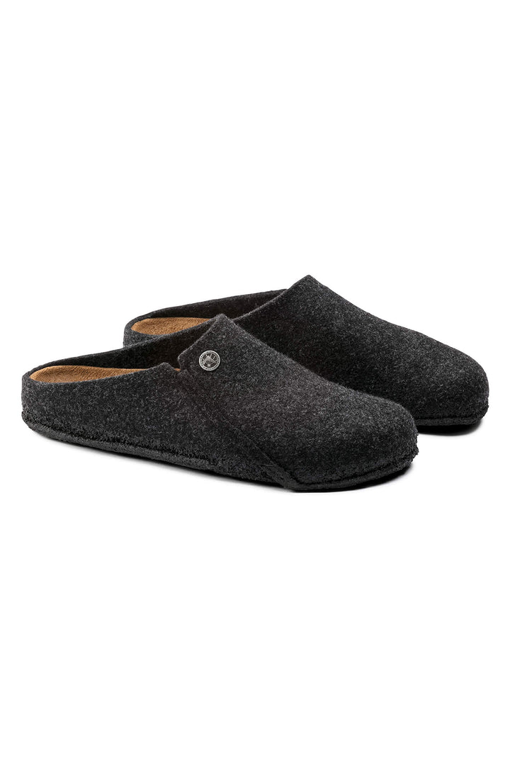 Birkenstock Zermatt Rivet 1014931 Anthracite Narrow Fit Slipper - Shirley Allum Boutique