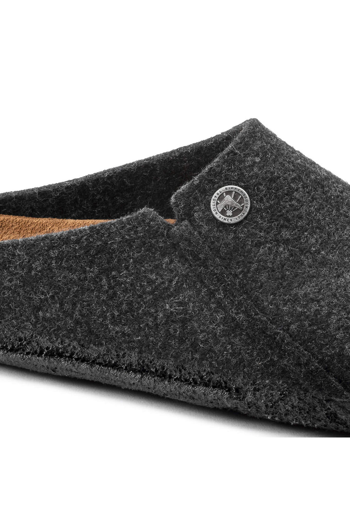 Birkenstock Zermatt Rivet 1014931 Anthracite Narrow Fit Slipper - Shirley Allum Boutique