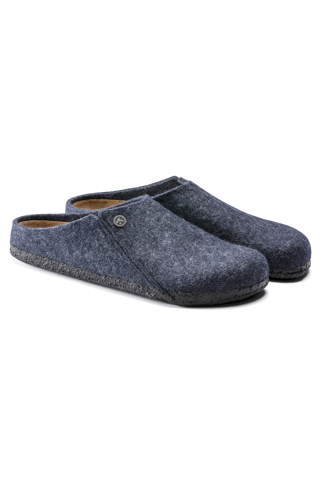 Birkenstock Zermatt Rivet 1017523 Dark Blue Narrow Fit Slipper - Shirley Allum Boutique