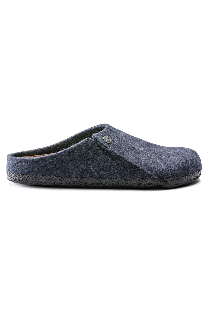 Birkenstock Zermatt Rivet 1017523 Dark Blue Narrow Fit Slipper - Shirley Allum Boutique
