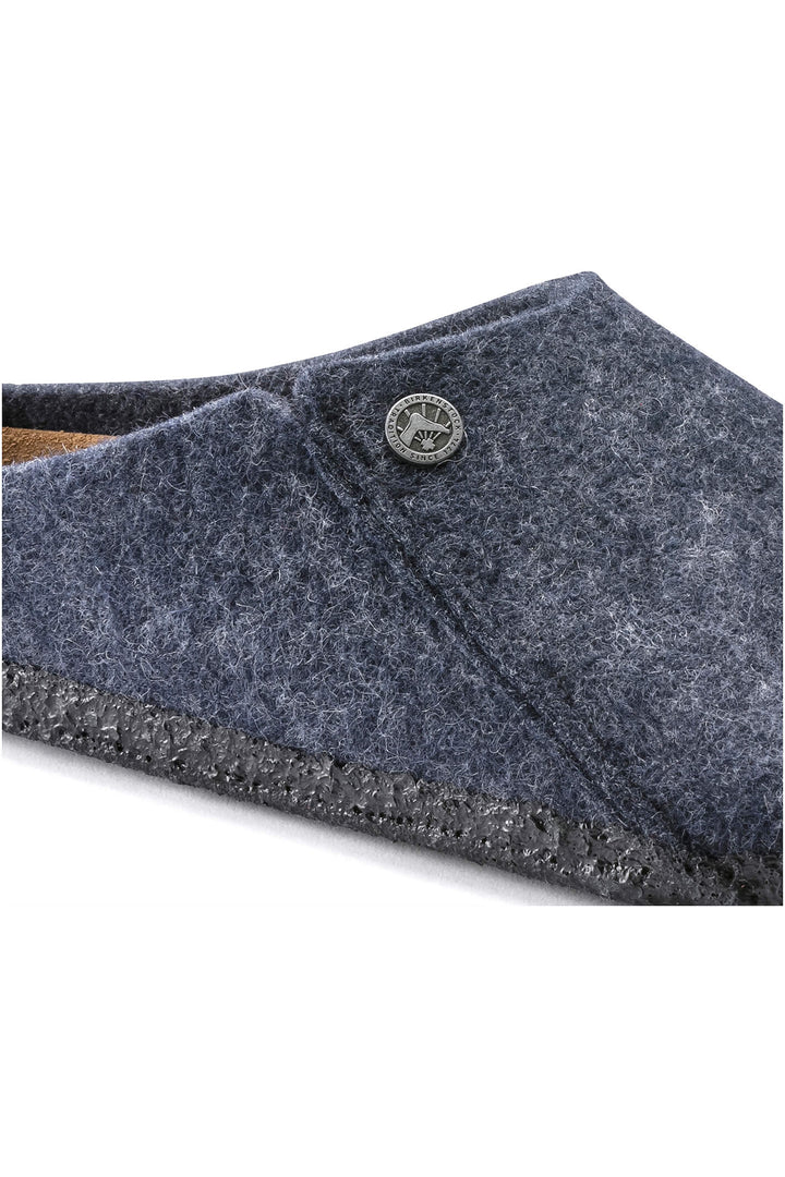 Birkenstock Zermatt Rivet 1017523 Dark Blue Narrow Fit Slipper - Shirley Allum Boutique