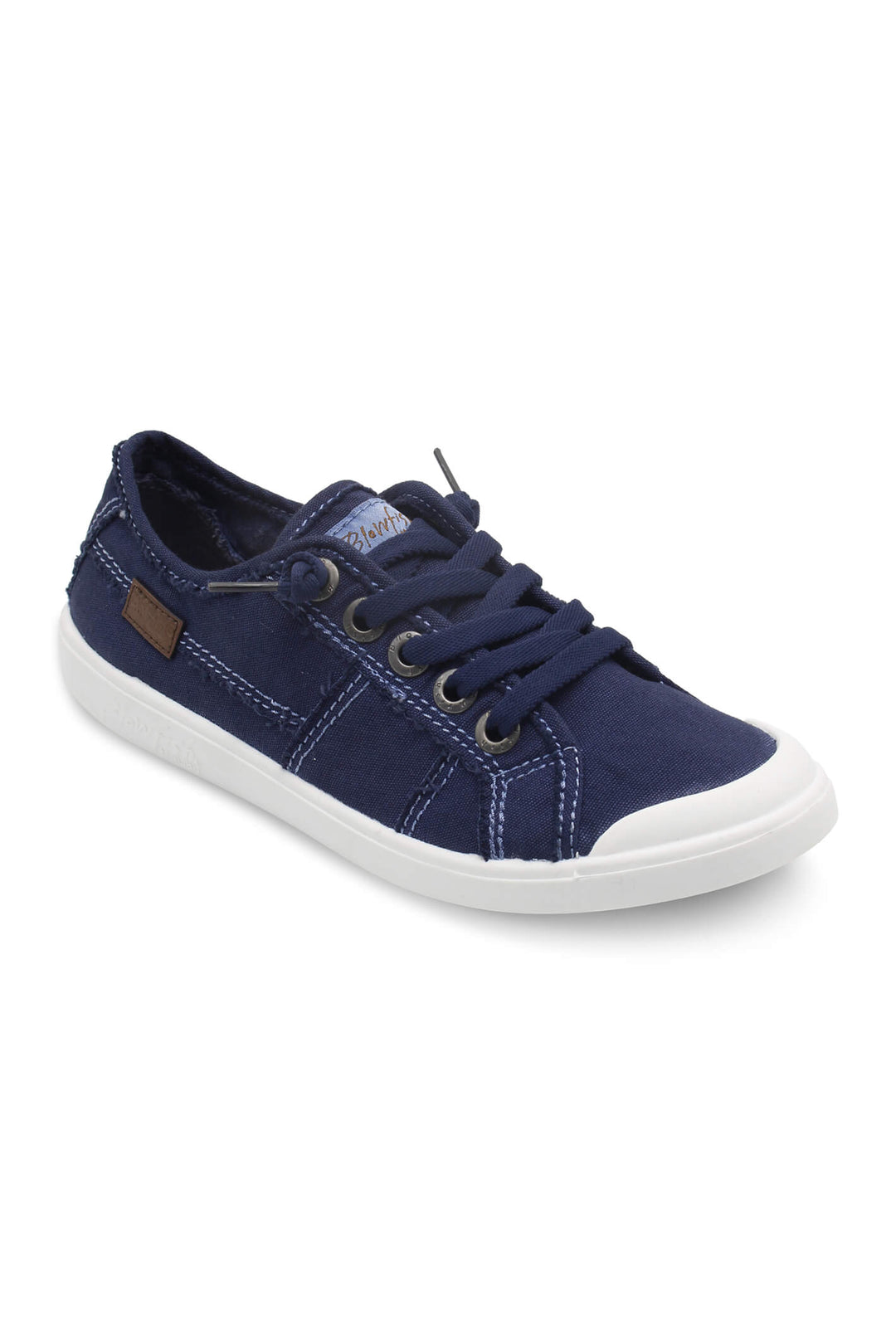 Blowfish ZS-0385 Vesper Canvas Trainer Navy - Shirley Allum#colour_navy-colour-washed