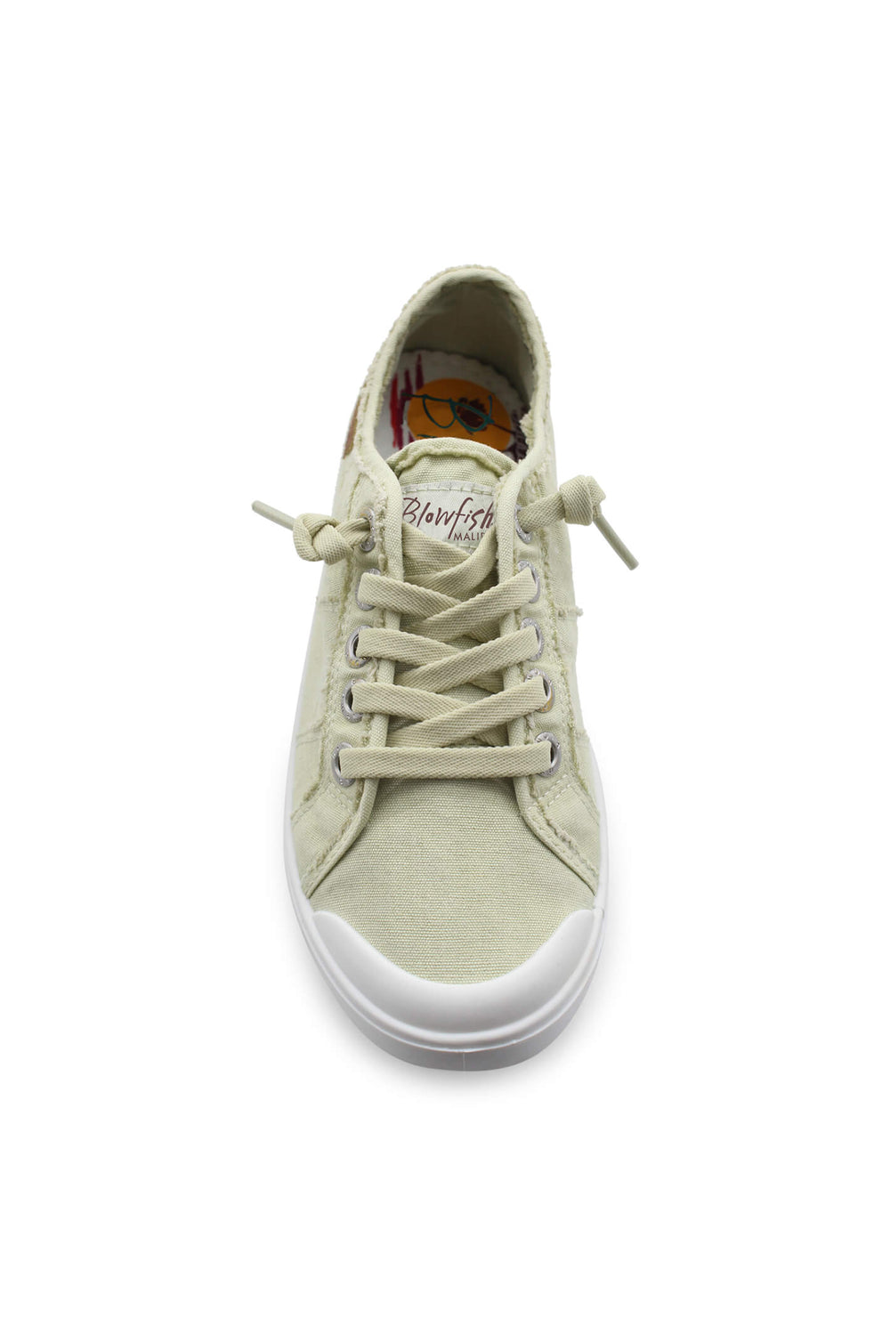 Blowfish ZS0385 Vesper Avocado Canvas Trainer - Shirley Allum Boutique