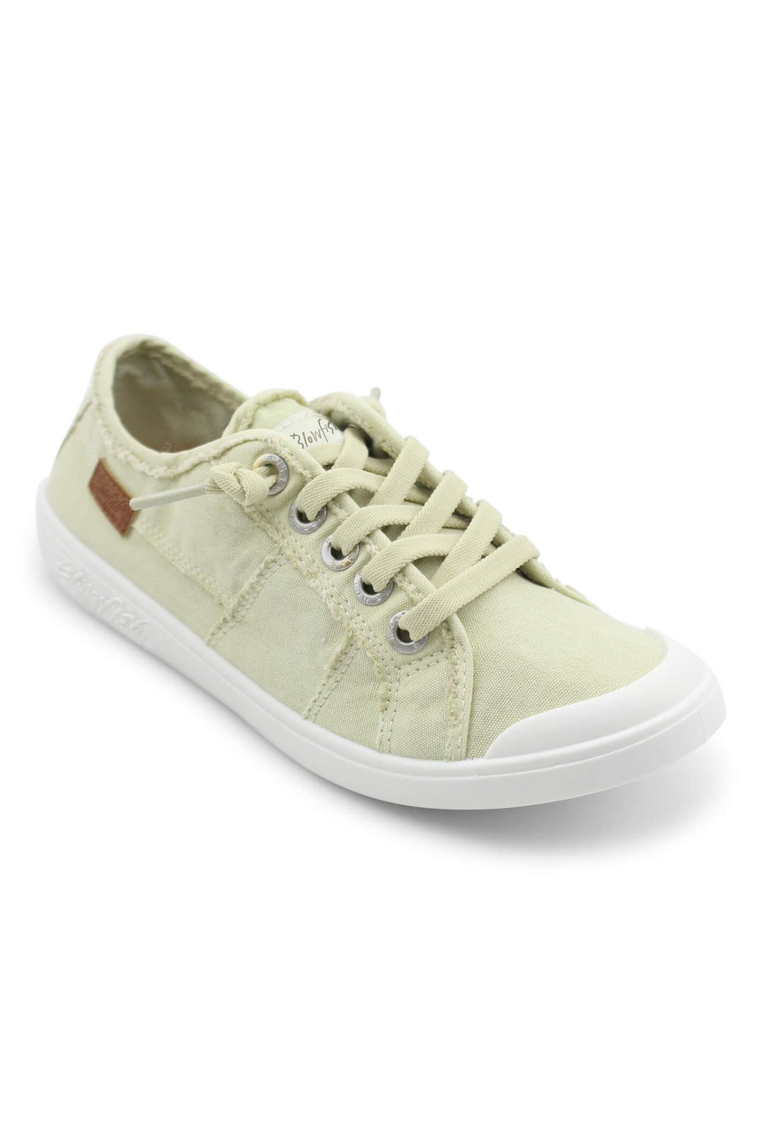 Blowfish ZS0385 Vesper Avocado Canvas Trainer - Shirley Allum Boutique