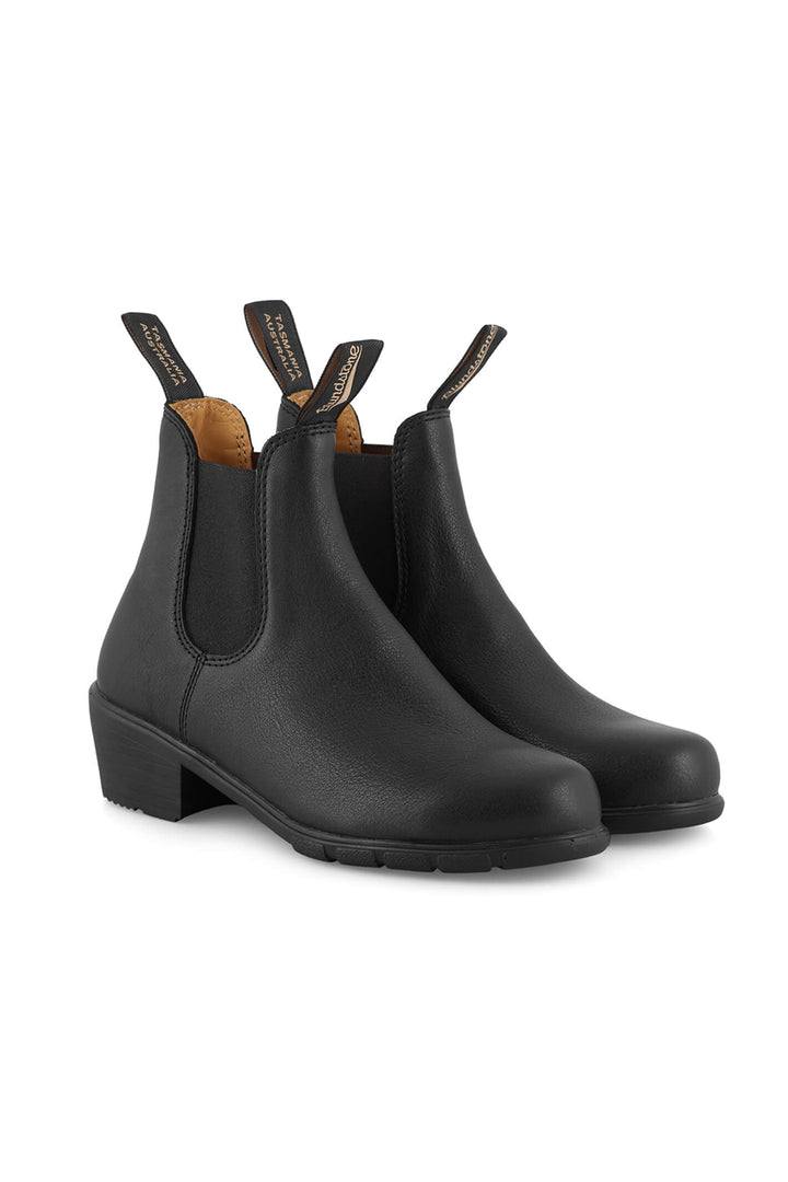 Blundstone 1671 Black Leather Ankle Boots